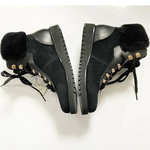 NWT Cole Haan Zerogrand Explore Shearling Waterproof Upstate Hiker Boot size 9.5 - Picture 6 of 13